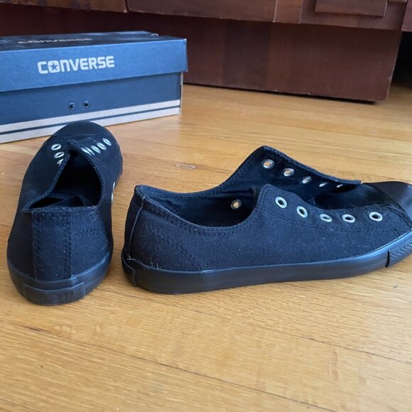 Black low top Converse Chuck Taylor All Star - Picture 3 of 5